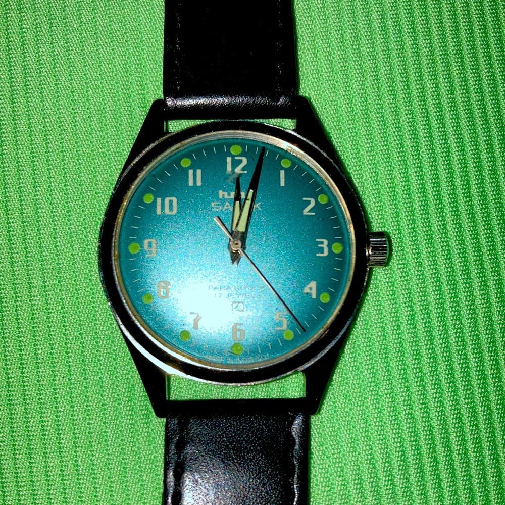 1973 vintage HMT 17 jewels winding Wrist watch